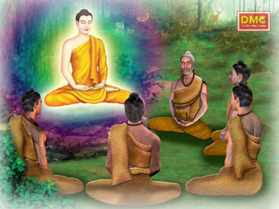 พระพุทธเจ้าแสดงปฐมเทศนา